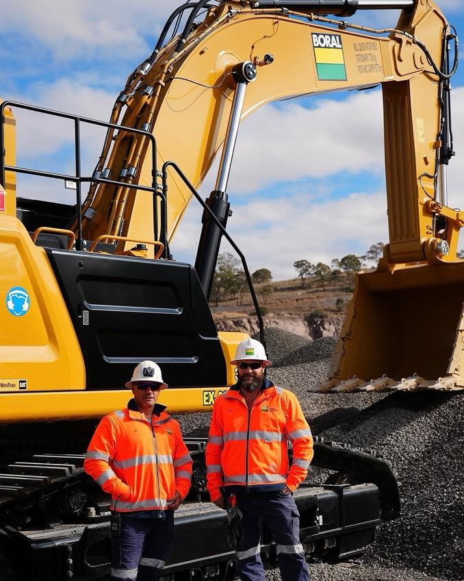 Cat Excavator at Canberra