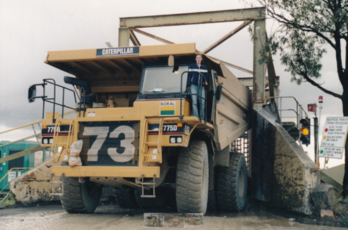 Kym DeLuca when she first started Boral in 2004. 