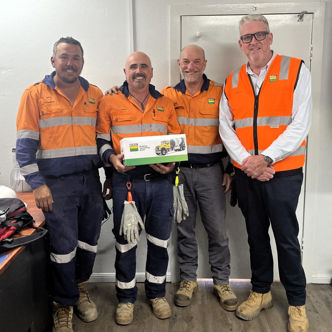 Carlos Marti with team