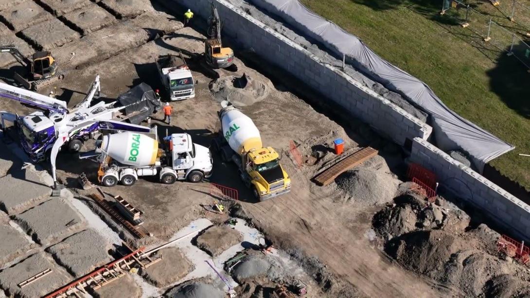 Boral Trucks at JackJumpers High Performance Training Centre