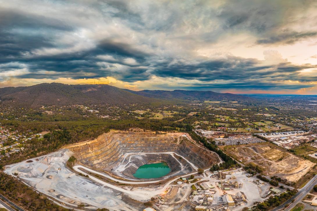 Montrose Quarry - aerial
