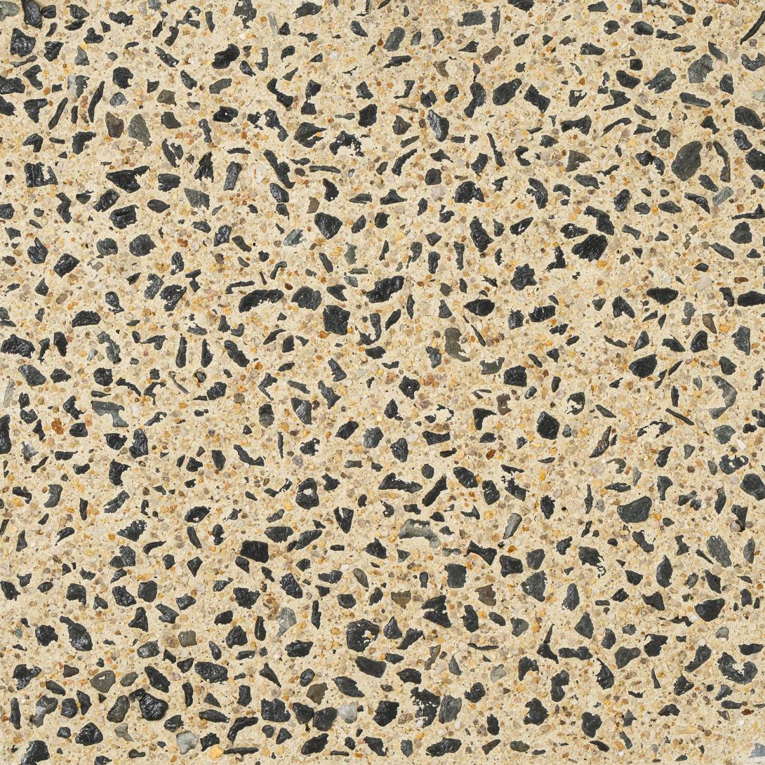 Eclipse – Exposé® exposed aggregate concrete in deep grey tone with natural aggregates, ideal for driveways, patios and paths