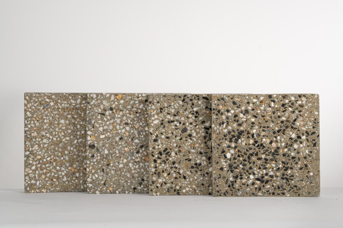 4 shades of mid toned neutrals from South Australia exposed range