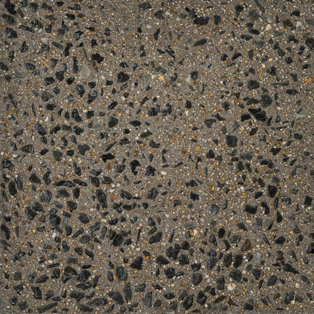 Fusion – Exposé® exposed aggregate concrete in modern platinum grey tone with Platinum oxide, ideal for driveways, patios and paths