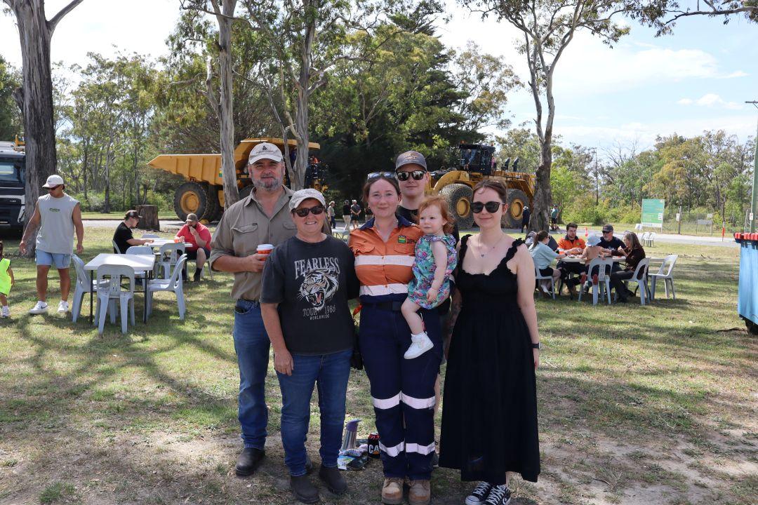 Boral team member with family at Marulan Family Day 2025