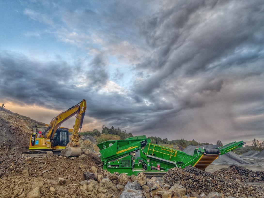 Teven Quarry machinery