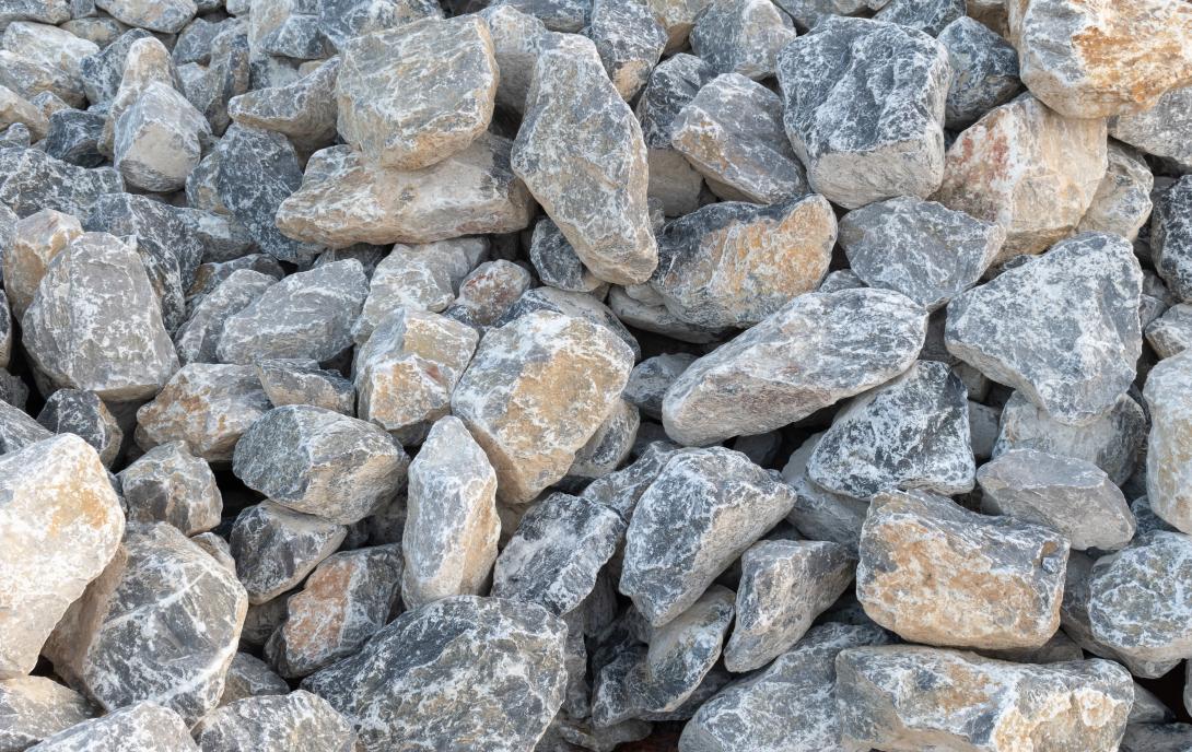 Limestone aggregate
