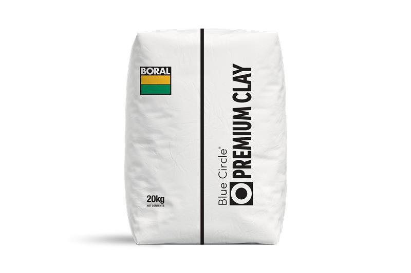 Bag of Boral Blue Circle Premium Clay