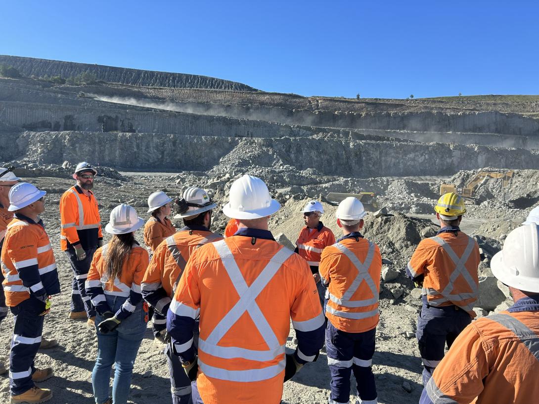 Boral team undertake training with CAT