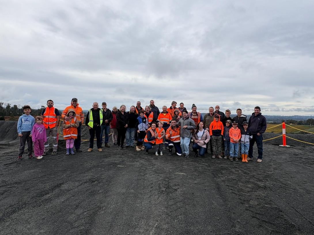 Community at Lobethal Quarry open day