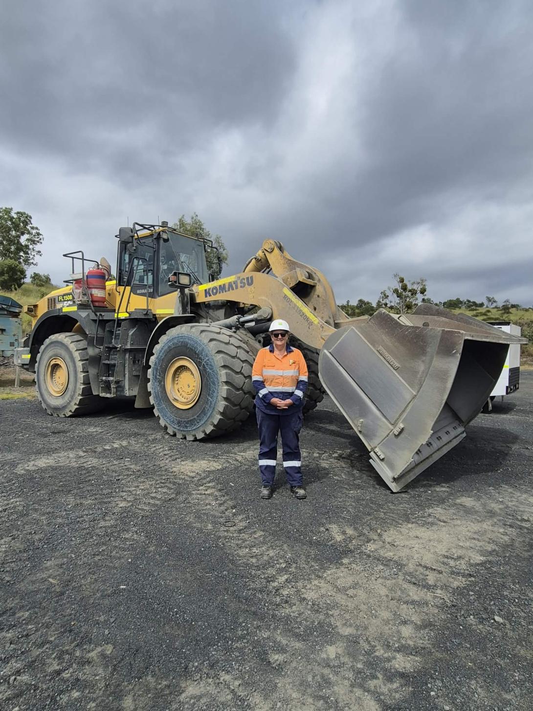 Wendy Purvis – Wellcamp Loader Driver & Plant Operator
