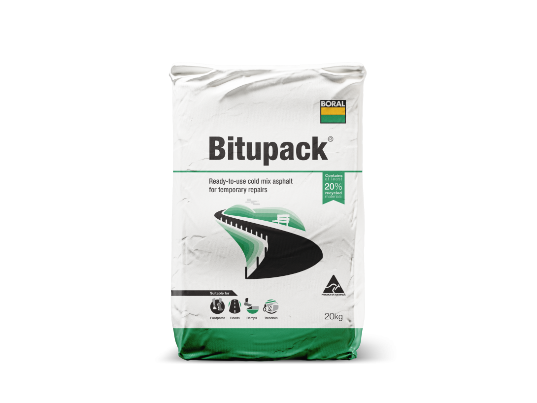 Bitupack ready to use asphalt