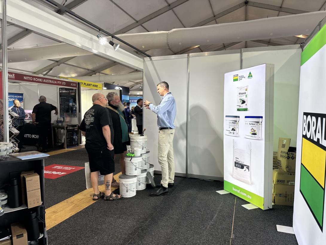 Boral at this year's Queensland Mining & Engineering Exhibition (QME) in Mackay