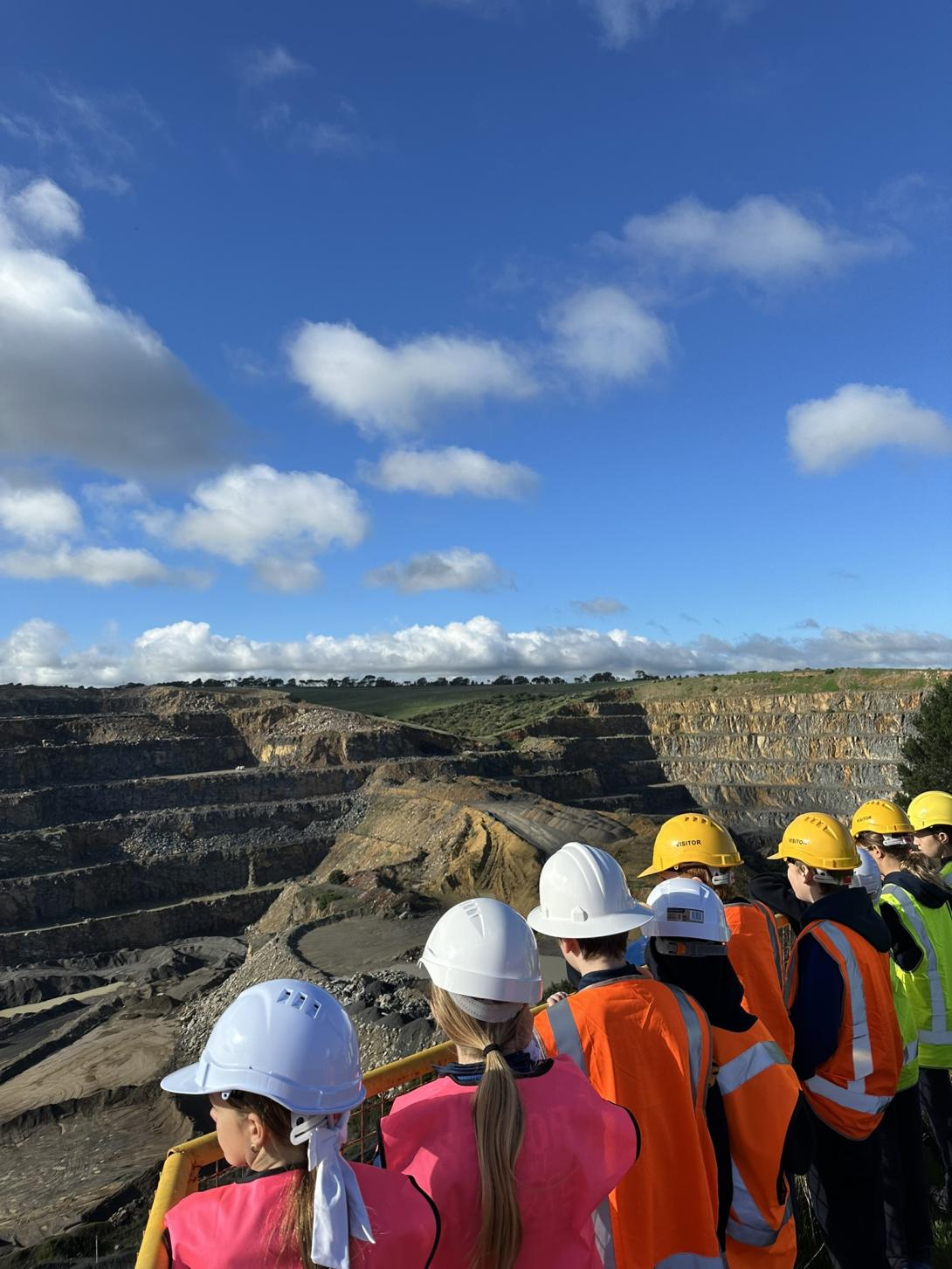 Moana Primary School visit to Linwood Quarry 2026