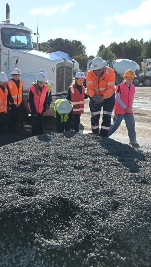 Moana Primary School visit to Linwood Quarry 2026