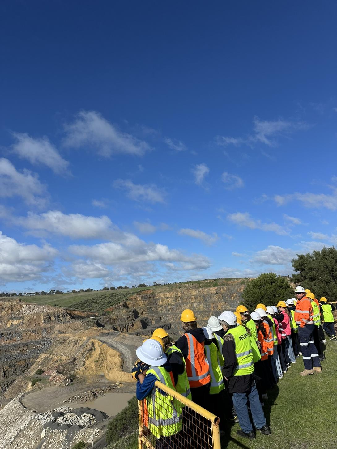 Moana Primary School visit to Linwood Quarry 2026