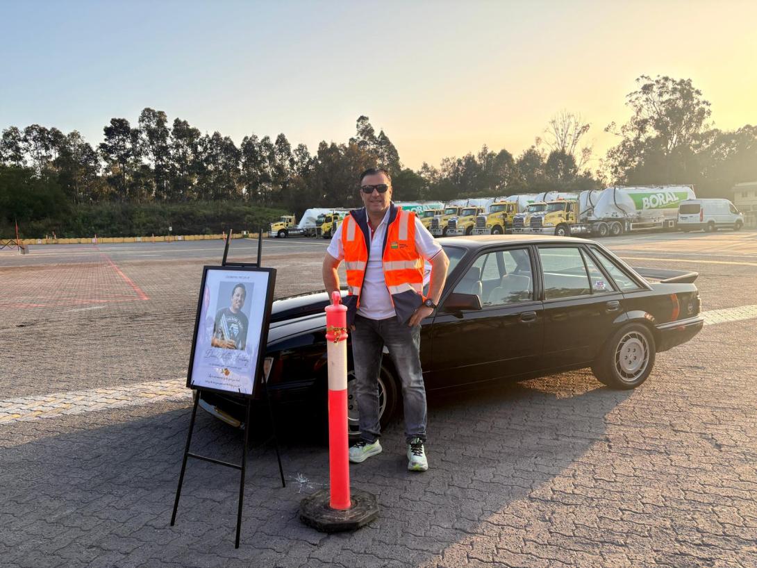 Prestons Concrete cars and coffee community event