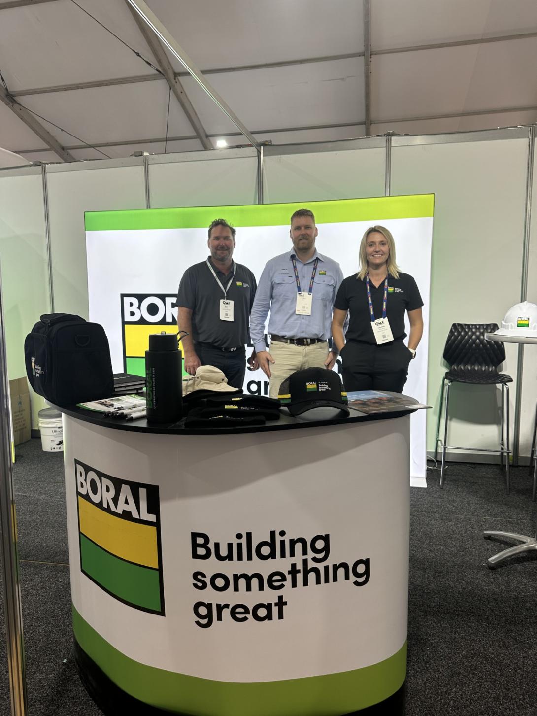 Boral at this year's Queensland Mining & Engineering Exhibition (QME) in Mackay