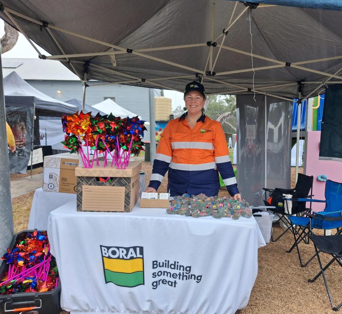Boral stand at Tallong Apply Day 2026