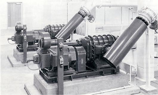 Aerzener blowers at Shellharbour sewerage plant