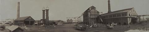 Newstead gasworks in 1927.