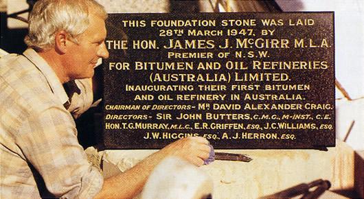 Boral's foundation stone
