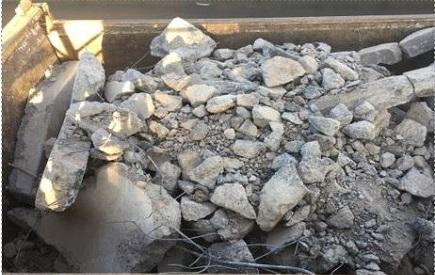 Concrete under 700mm